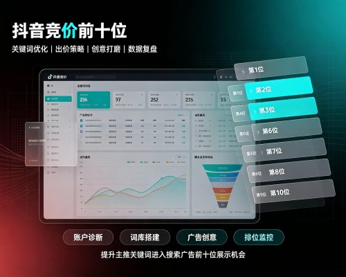 天等抖音搜索竞价